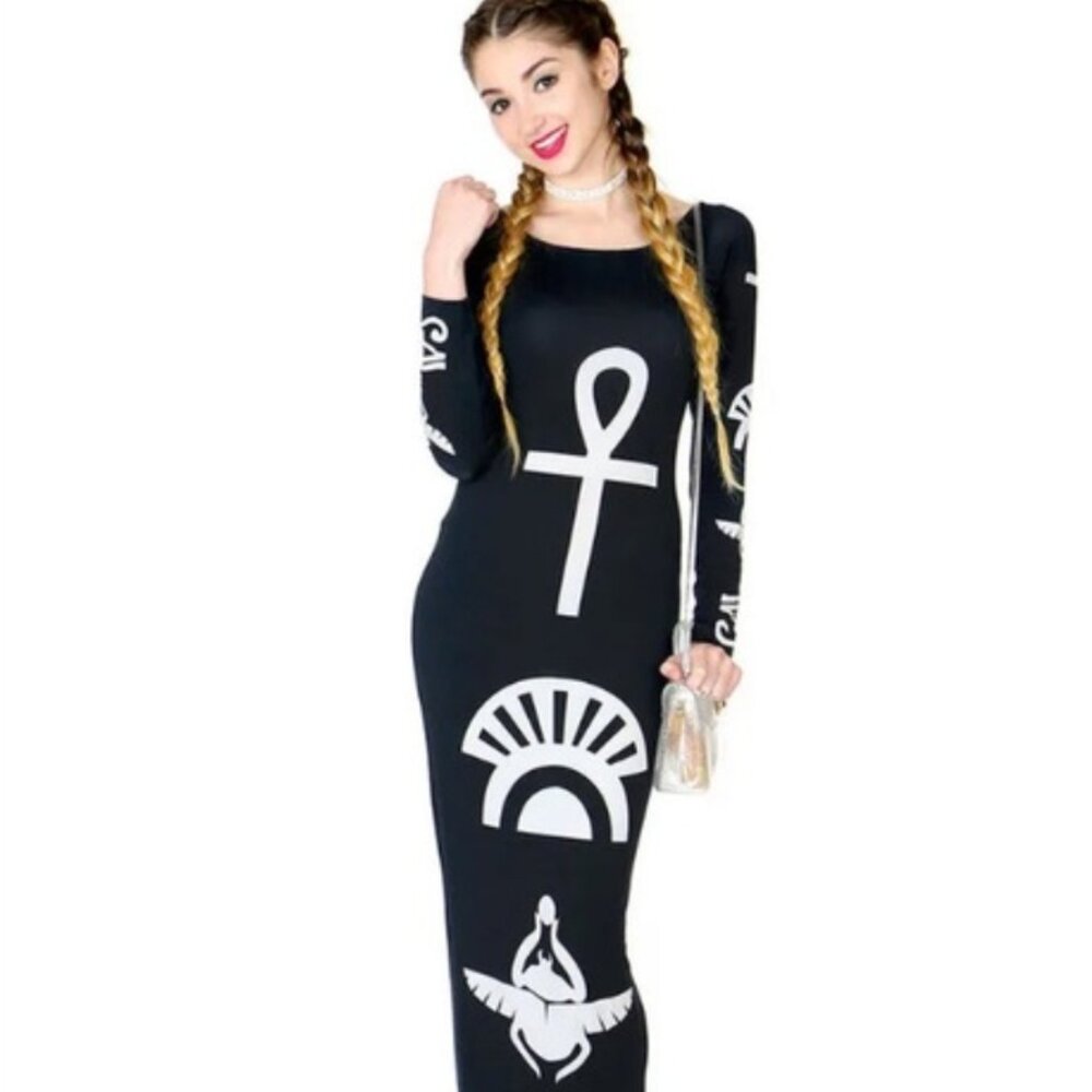 KILLSTAR Egyptian symbol dress